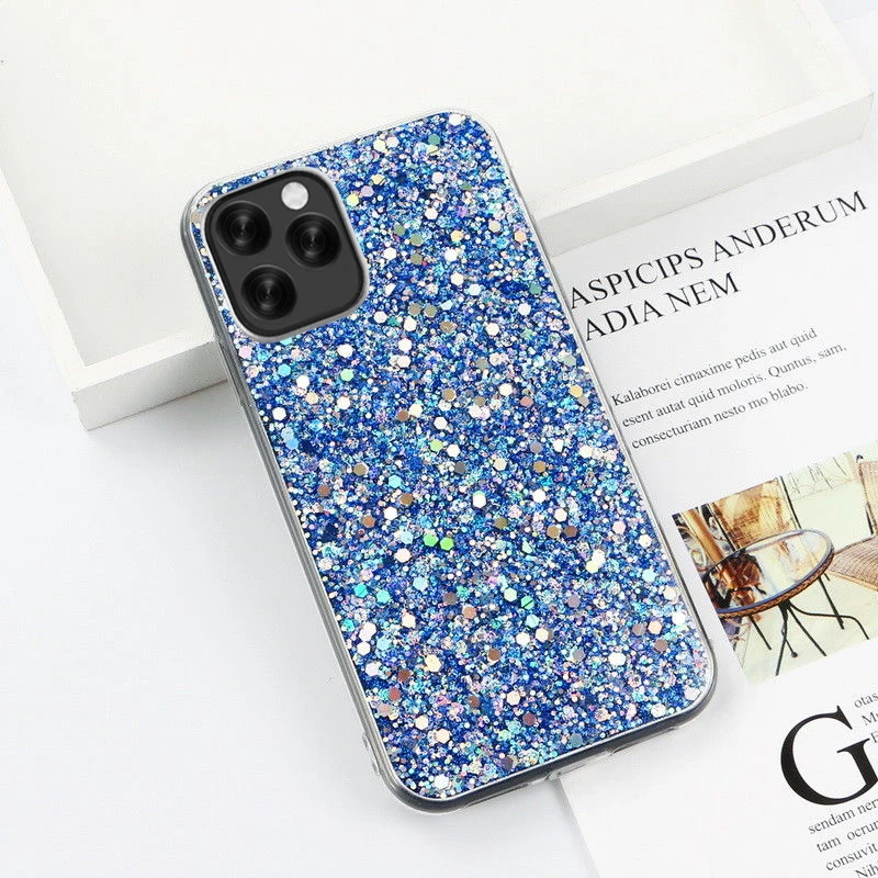 Блестящий Мягкий чехол для iphone 11 Pro 2019 блестящий с бриллиантами max XR XS 8 7 6Plus