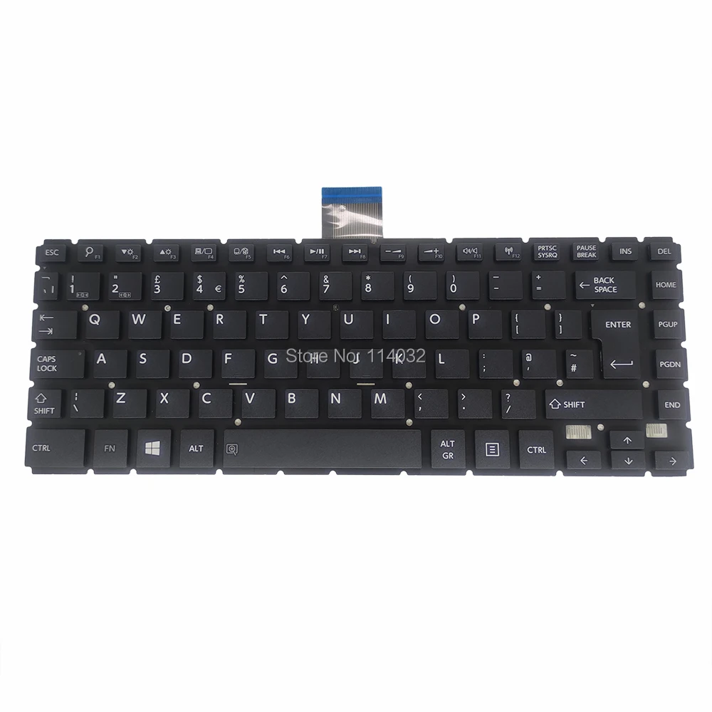 

Replacement keyboards for Toshiba satellite E45-B E45t-B L45-B black UK British black no frame keyboard 0KN0 DR1UK13 NSK V72SU