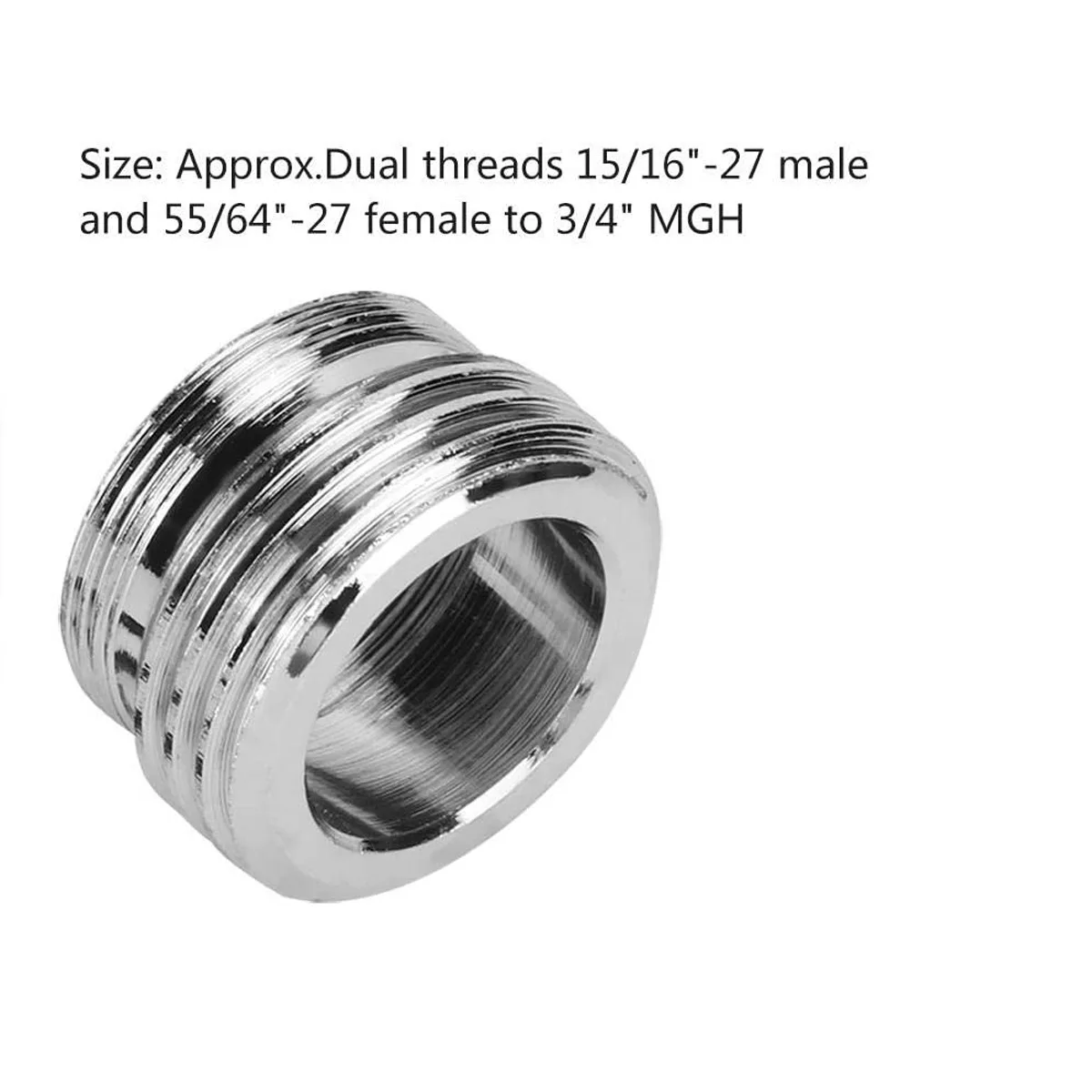 

Faucet Accessories Bubbler Water Purifier Water Purifier Adapter Outer Teeth Inner Teeth Adapter M22M24 Fine Teeth