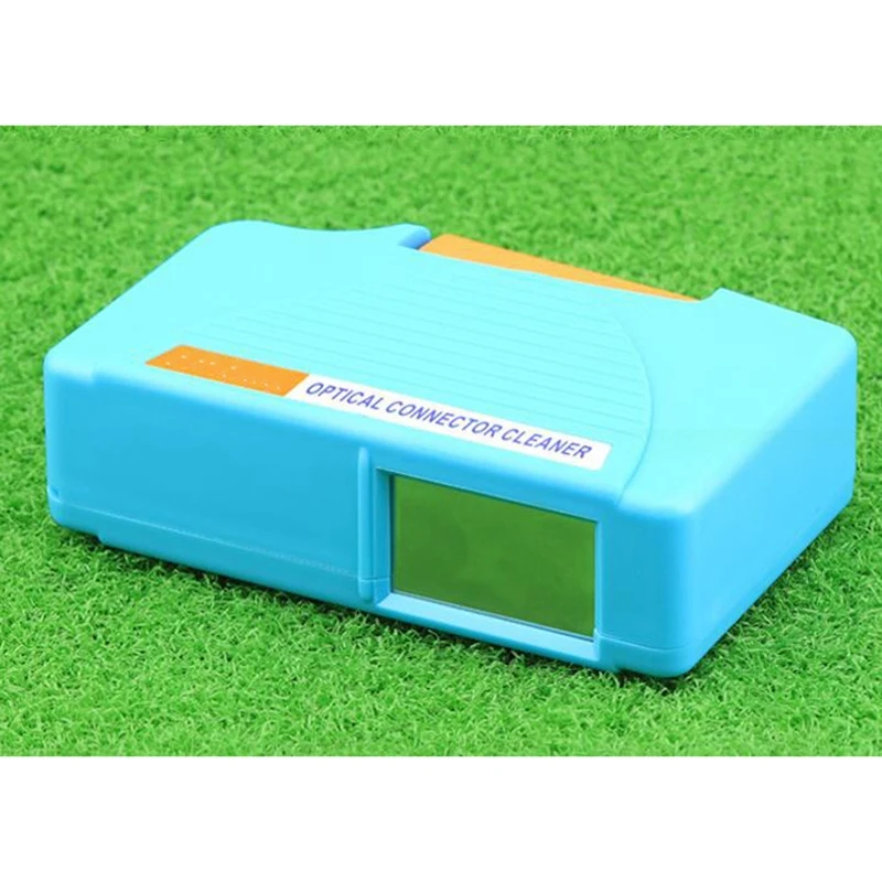 

Fiber End Face Cleaning Box Fiber Wiping Tool Pigtail Cleaner Cassette Ftth Optic Fiber Cleaner Tools for SC/ST/FC