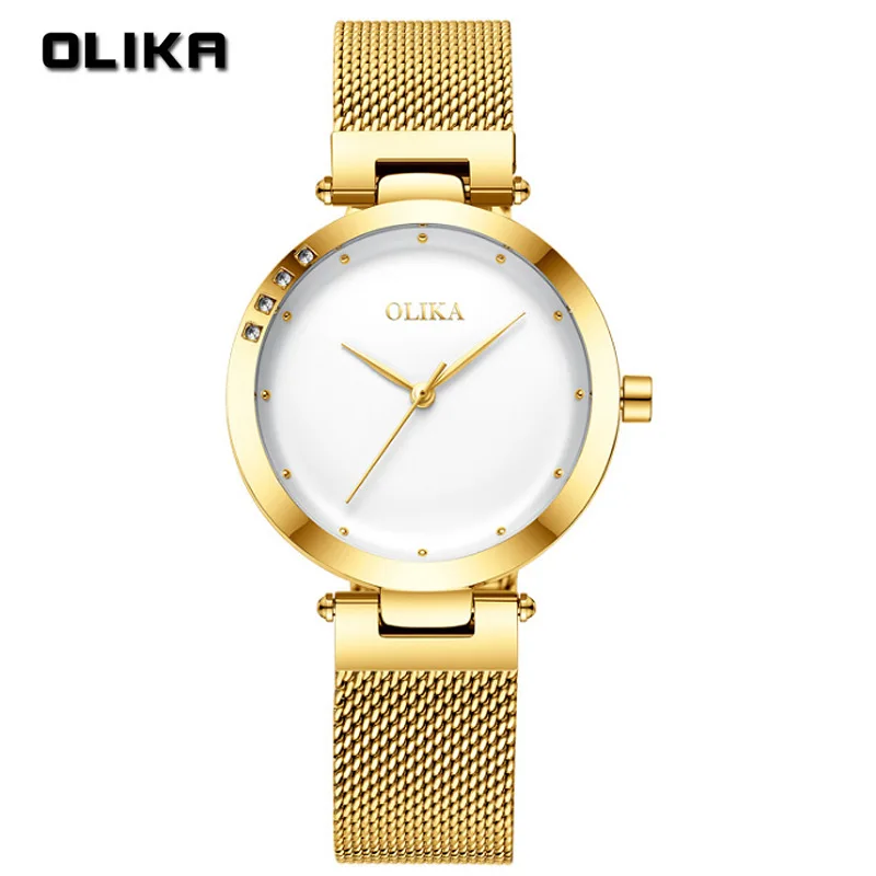 

Luxury Ladies Watch Women Waterproof Gold Steel Women Wrist Watches Brand Olika Bracelet Clock Relogio Feminino Bayan Kol Saati