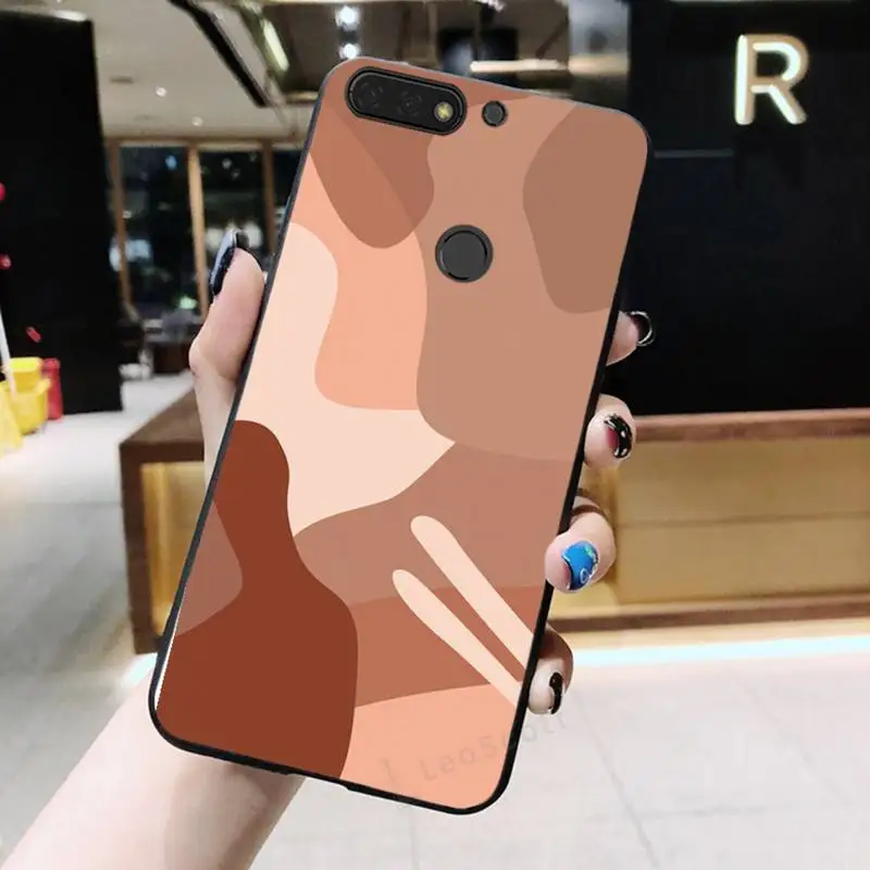 

Fashion mosaic painting simple Phone Case For huawei honor 10i 10 lite 8x 9x 20 30 v30 pro mate 20 30 40 lite pro coque