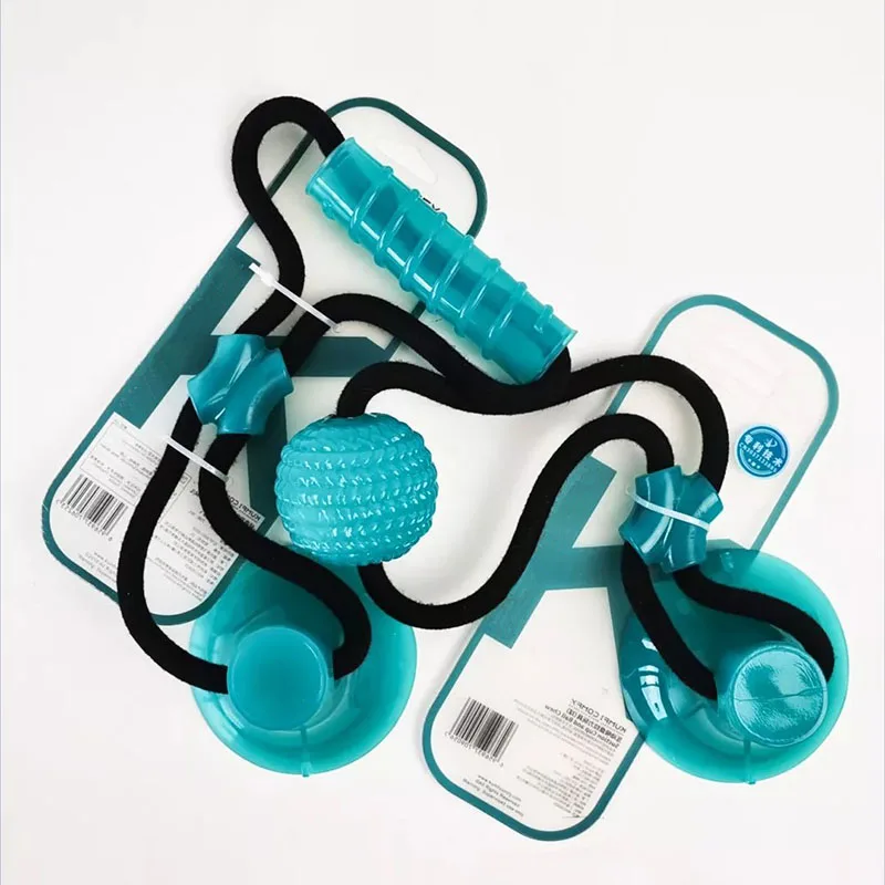 Интерактивная игрушка для собак на присоске TPR мяч игрушки эластичные веревки