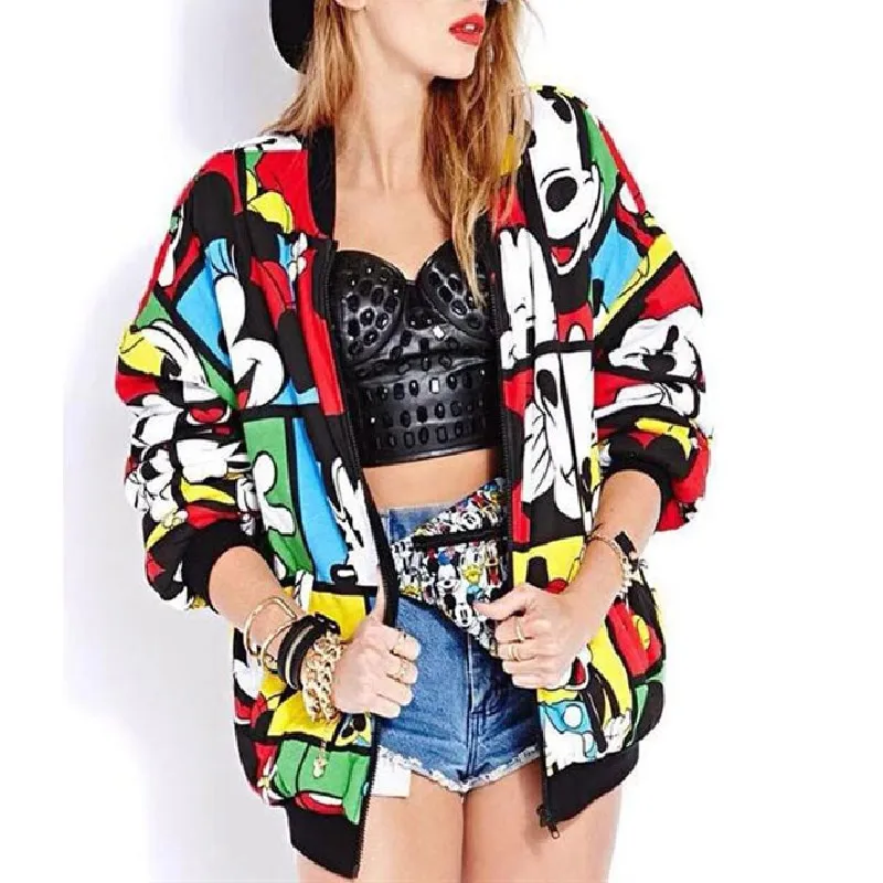 Пальто женское осенне-зимнее на молнии с длинным рукавом | Женская одежда