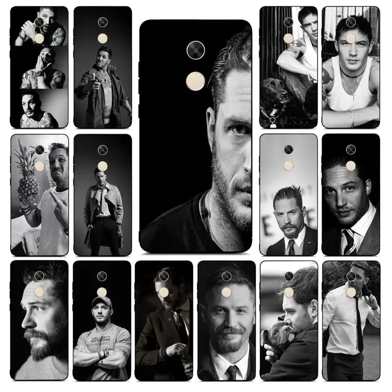 

MaiYaCa Tom Hardy Britain Actor Phone Case for Redmi Note 8 7 9 4 6 pro max T X 5A 3 10 lite pro