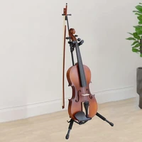 fiddle stand stretchable eco friendly violin ukulele stand with stable tripod holder accessories self locking rack musical gear