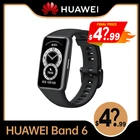 Оригинальный Смарт-браслет Huawei Band 6, SpO2, кислородный, пульсометр, дисплей с полным обзором, мониторинг жизни, мониторинг сна, BT 5,0, смарт-браслет