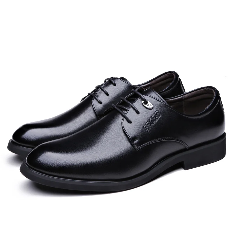 2019 г. мужские классические модельные кожаные туфли итальянские официальные