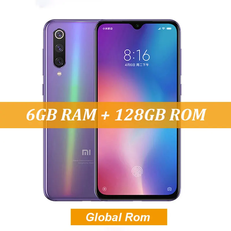 Global Rom Purple Глобальная ПЗУ Xiaomi mi 9 SE mi 9 SE Snapdragon 712 6 ГБ ОЗУ 128 Гб ПЗУ 5,9" AMOLED FHD дисплей смартфон 48 МП Тройная камера - Цвет: Global Rom Purple