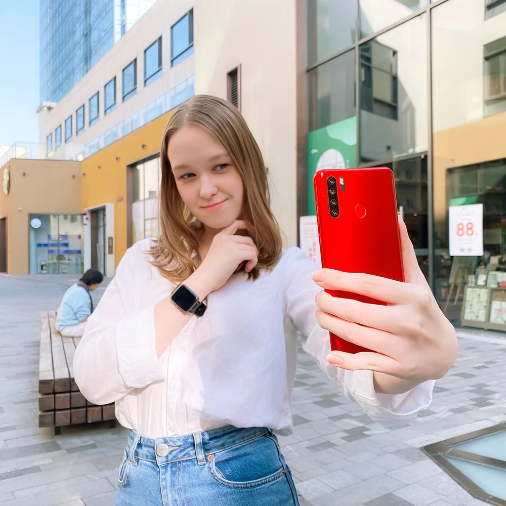 Blackview A80 плюс 4 Гб + 64 смартфон на базе восьмиядерного процессора 6 49 ''HD Экран Quad