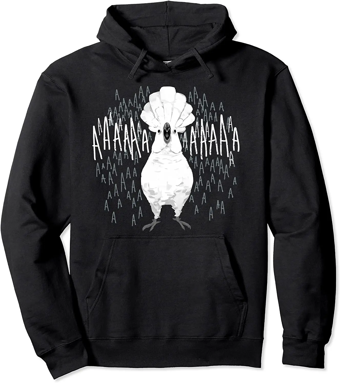 

Crazy Screaming Cockatoo Pullover Hoodie