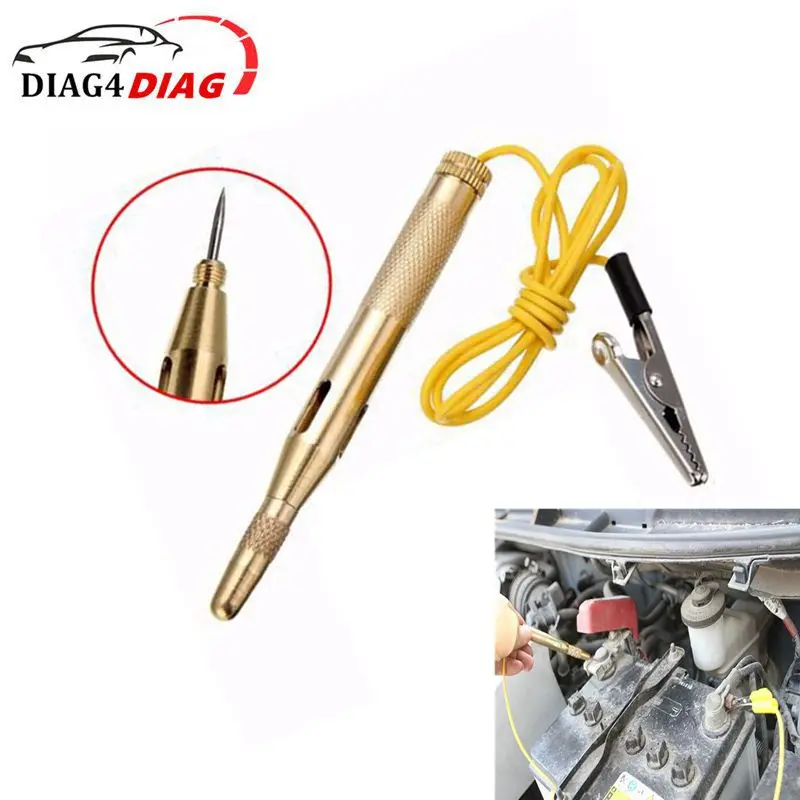 

Новый автоматический фонарь постоянного тока 6 в, 12 В, 24 В, детектор напряжения лампы, зонд, Тестовая система освещения, ручка, безопасная мед...