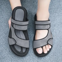 summer comfortable and fashionable simple mens sandals new beach shoes dual purpose slippers sandals