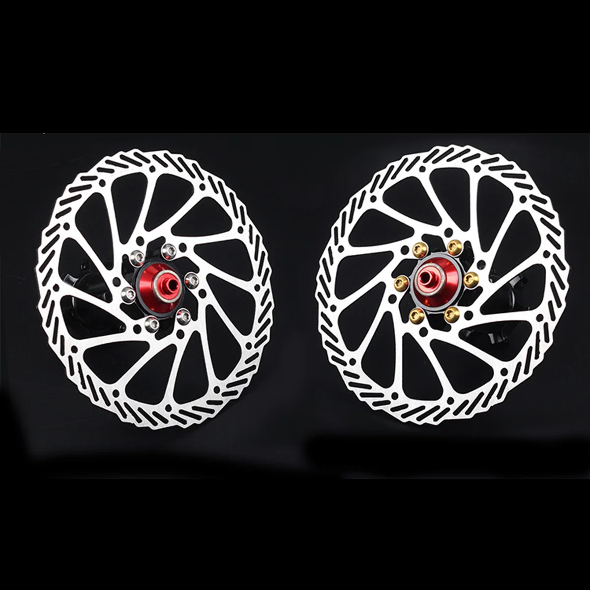 

12pcs Risk M5*10mm Mountain Bike Titanium Disc Screws T25 Plum Disc Brake Screws Brake Rotor Screw