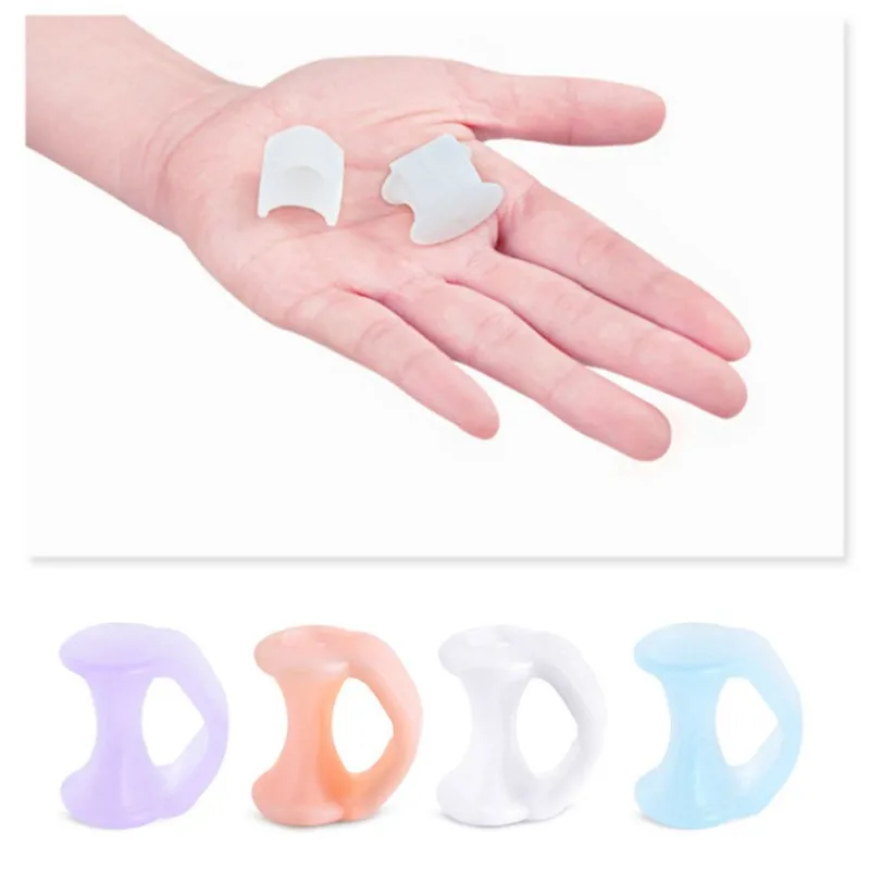 

2 шт., силиконовый разделитель для большого пальца ноги при вальгусной деформации