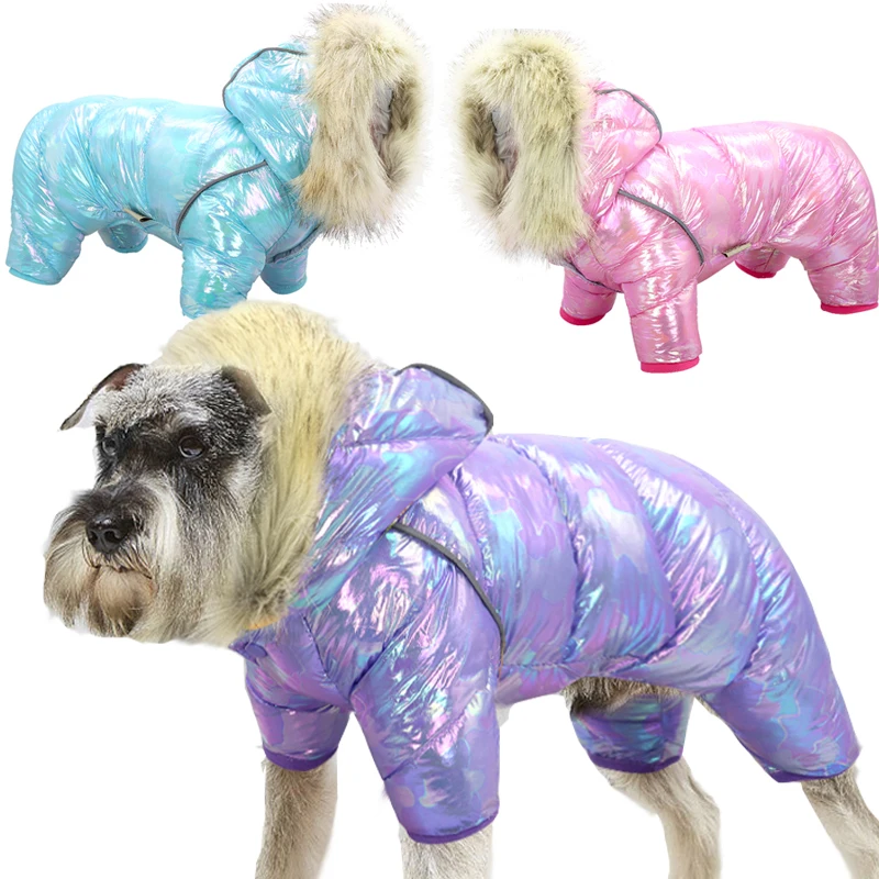 

Winter Pet Dog Clothes Thicken Warm Jacket for Small Large Dogs Waterproof Puppy Pet Coat Chihuahua Pug French Bulldog Clothing