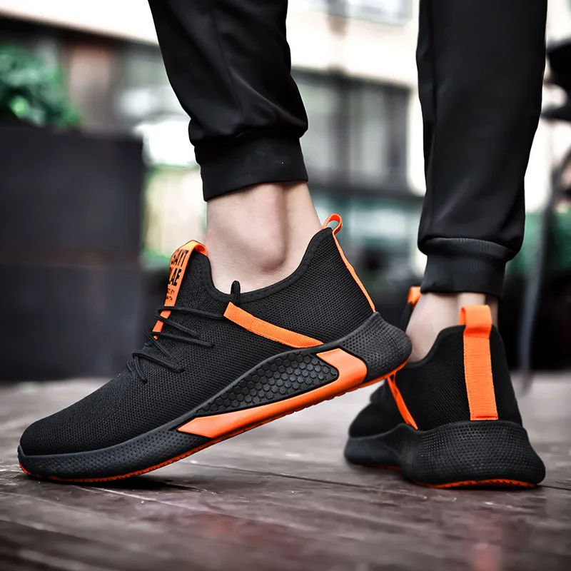 Male Breathable Comfortable Casual Shoes Fashion Men Canvas Lace up Wear-resistant Sneakers zapatillas deportiva | Обувь