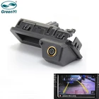 Оригинальная камера заднего вида GreenYi RCD330 с динамической траекторией рулевого колеса для Audi VW MQB MIB стерео монитор