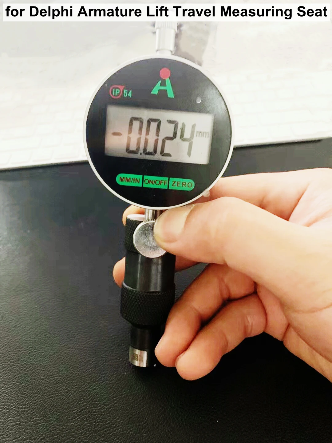 

for Delphi Diesel Common Rail Injector Armature Lift Travel Stroke Measuring Seat Solenoid Valve Spring Shims Washer 2.8-3.95mm