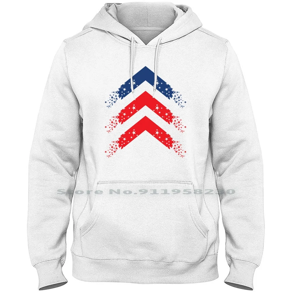 

Usa Up Arrow Men Women Hoodie Pullover Sweater 6XL Big Size Cotton Arrow Usa Row Us Up