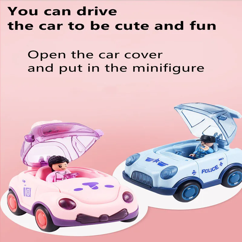 

Friction Car Pull Back Mini Cute Fun Multicolor Fall Resistant Cartoon Car Children Kindergarten Gift Small Toy Model Car