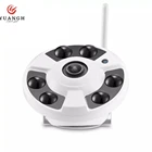 HD 1080P рыбий глаз IP-камера WiFi объектив 180 градусов внутренняя 2 МП аудио беспроводная камера видеонаблюдения ONVIF P2P ICSee