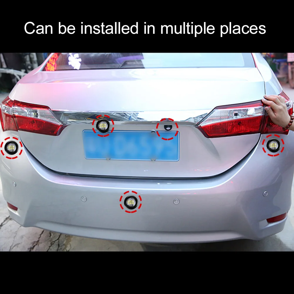 Водонепроницаемый фонасветильник заднего хода 12 В постоянного тока 1 шт. дневные