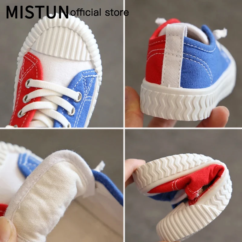 

Boys and girls canvas shoes 2021 new children's fashion girls sports shoes boys casual shoes breathable toddler shoes Cute Color