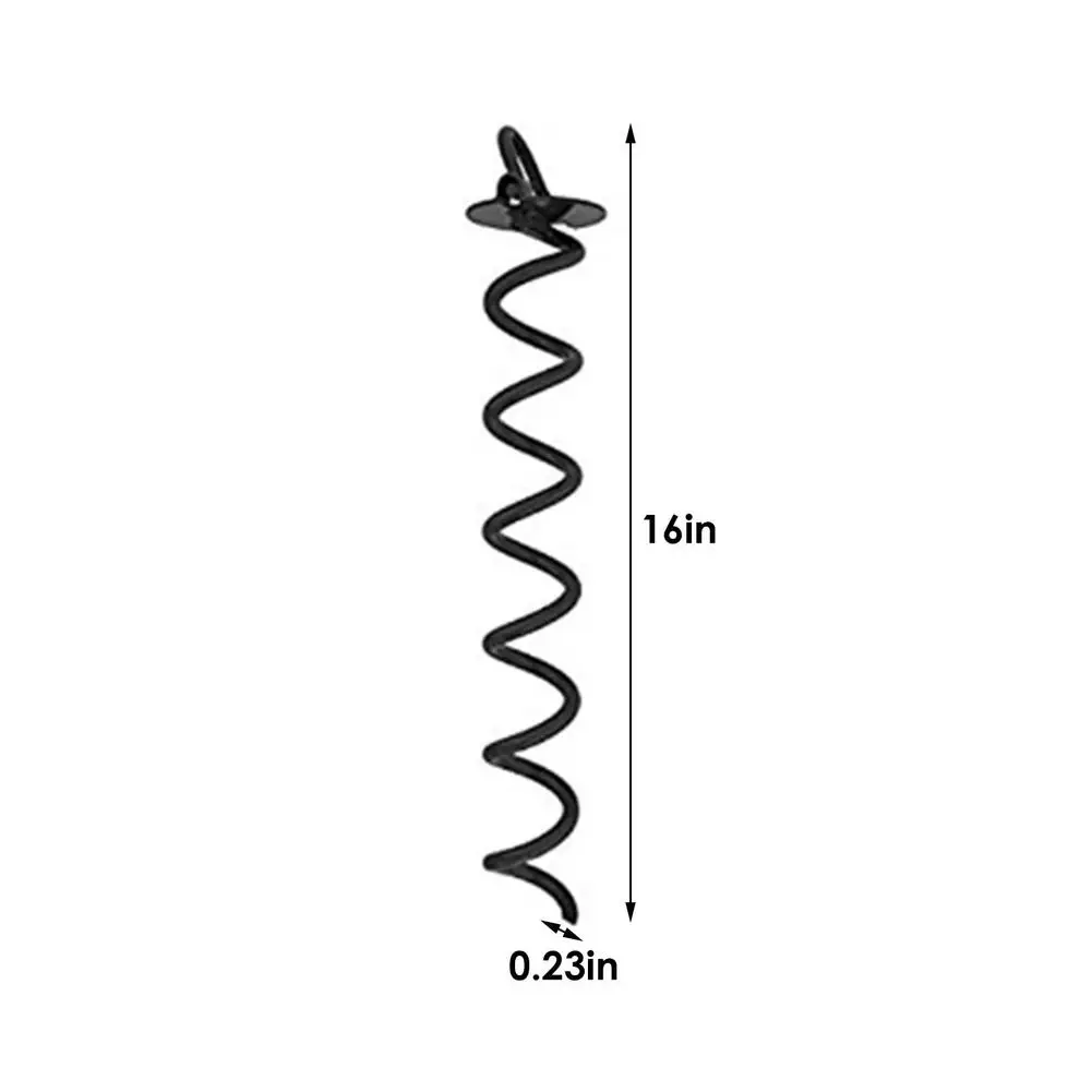 

Stainless Steel Tent Nail Spiral Ground Anchors Trampoline Tent Piles Accessories Outdoor Camping Trampoline Pegs Garden Tools