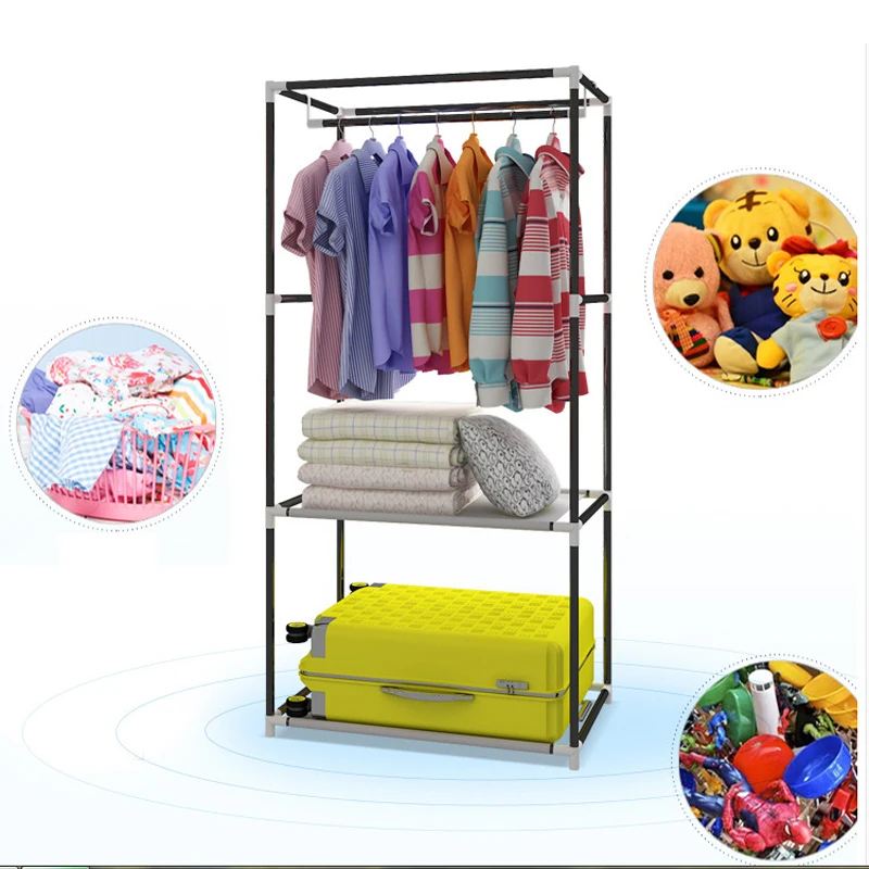 Студенты общежития для небольшого шкафа диван с тканевой шкаф складной