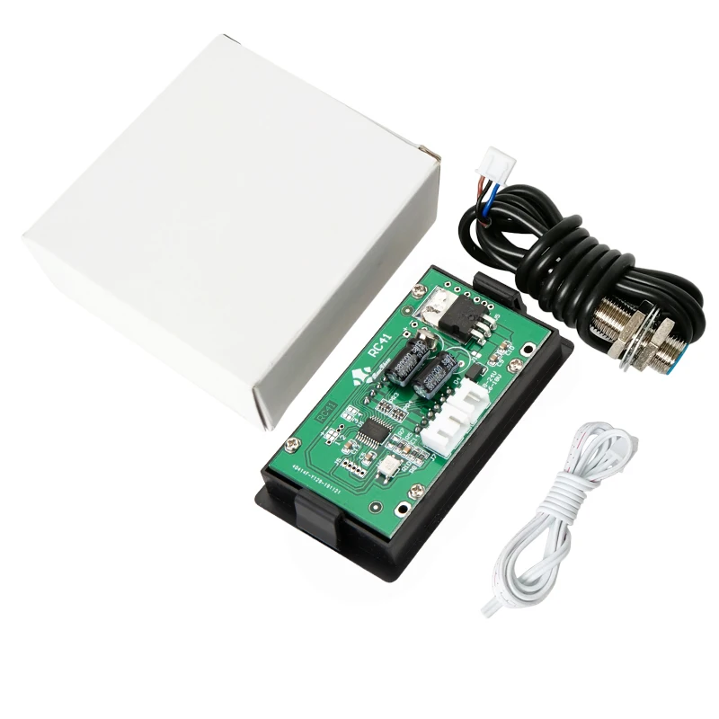 4 дюймовый красный светодиодный Тахометр измеритель оборотов в минуту + Все