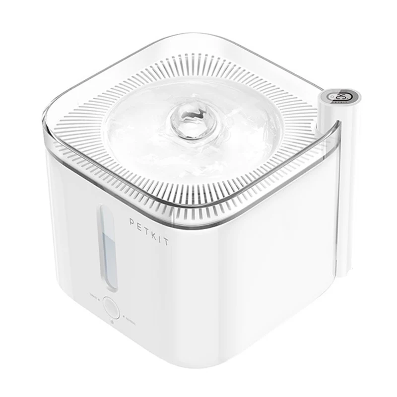

Smart Pet Water Fountain PETKIT 1.35L Stainless Steel LED Light Indicator Auto-Shut Off Pump Dual Working Mode Cat Water Bowl