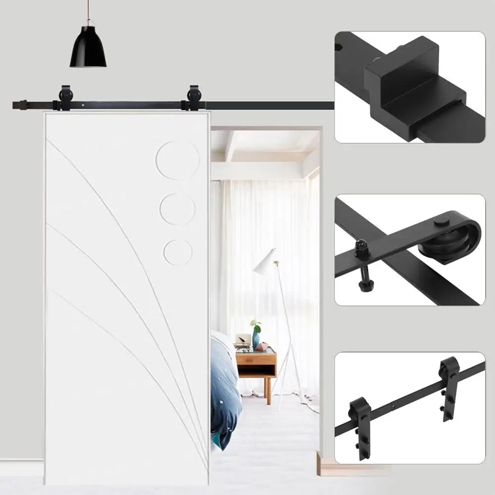 Оборудование для раздвижных деревянных дверей в сарае набор Стальных