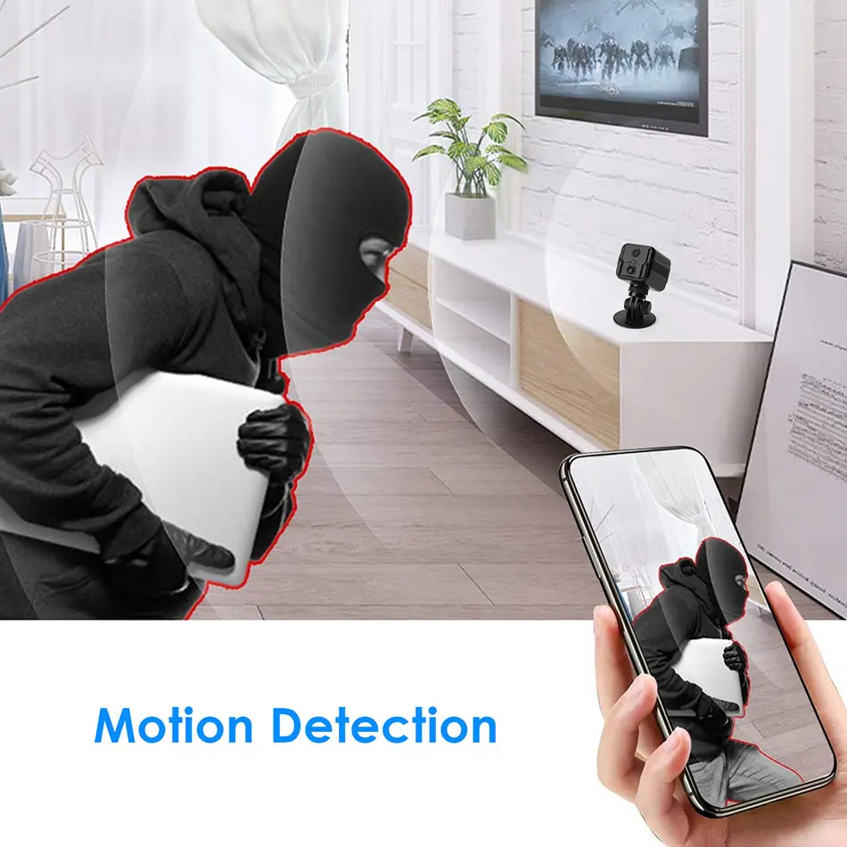 Ip-камера беспроводная 1080P Wi-Fi ночное видение | Электроника