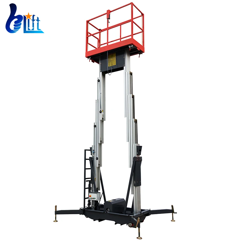 Стандартный двойной подъемник из алюминиевого сплава промышленный для