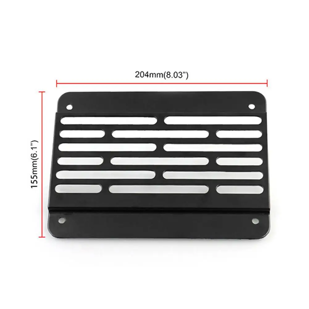 

Universal USA Car Front License Plate Frame Hollow Type Waterproof Hook Relocation Kit License Number Plate Mount