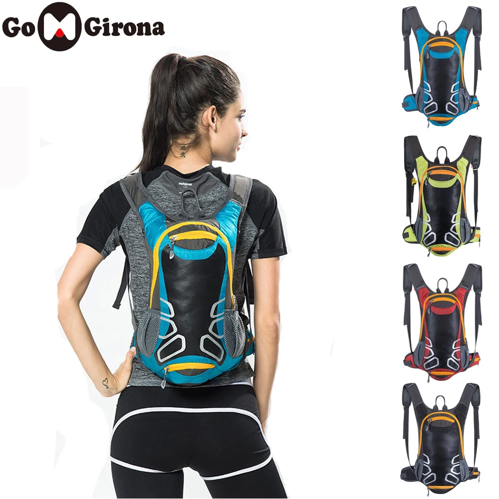 GOMGIRONA спортивная сумка для велоспорта на открытом воздухе Рюкзак с дождевой крышкой+ шлем для хранения MTB дорожный велосипед рюкзак походный альпинистский мешок