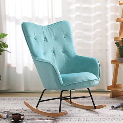

Nordic Adult Rocking Chair Lounge Chair Modern Casual Chaise Longue Sillones Sillon Reclinable Sallanan Sandalye Lazy Chair