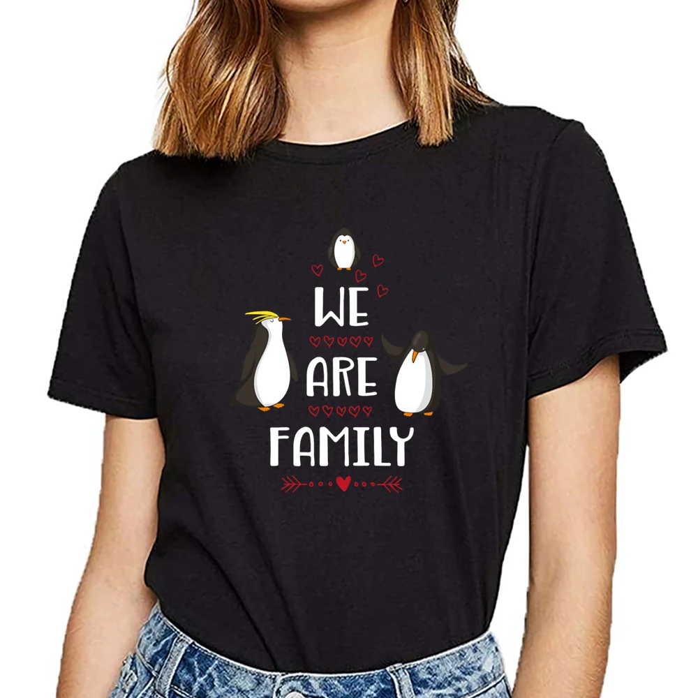 

Tops T Shirt Women family Comic Inscriptions Print Female Tshirt
