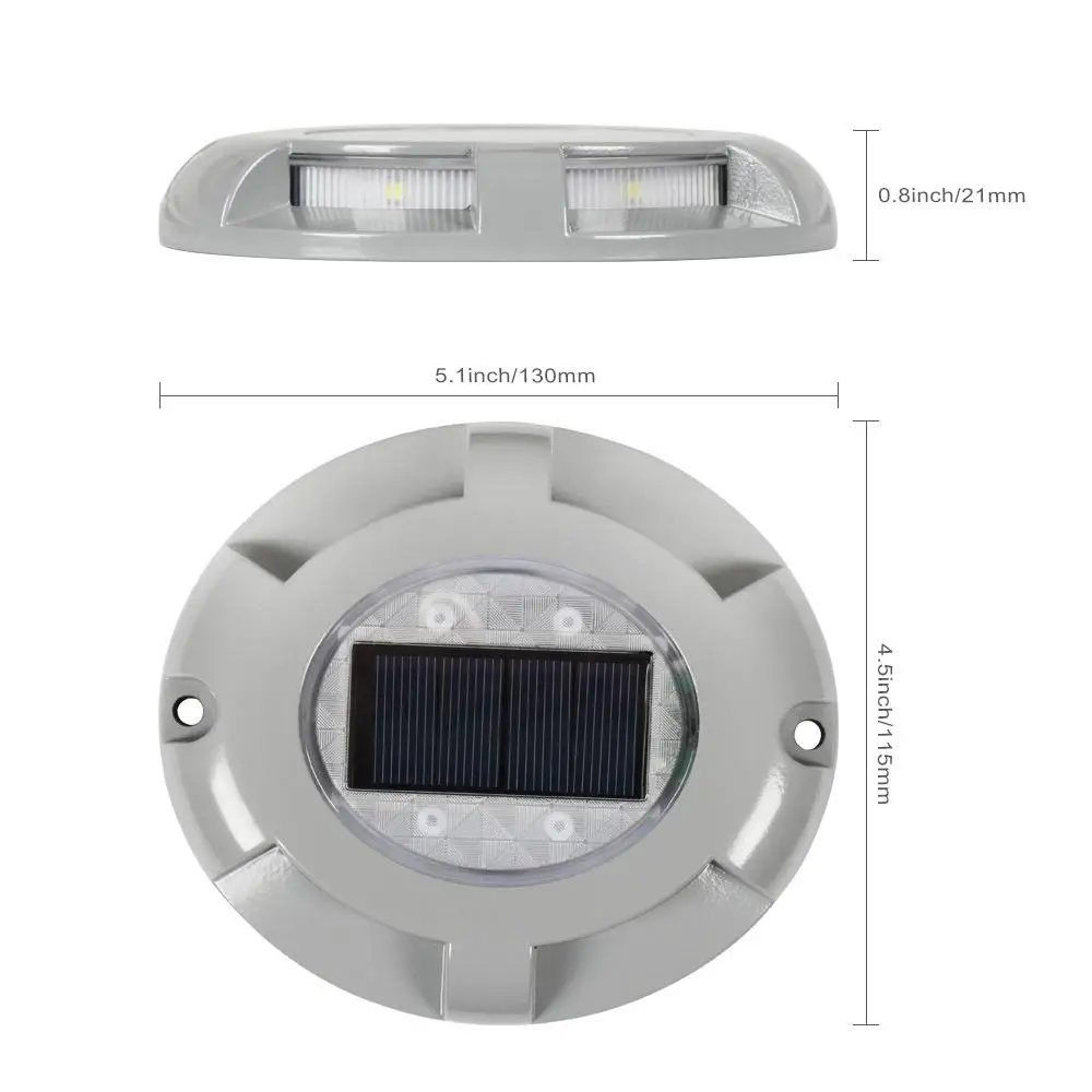Солнечная настенная лампа подъездная док светодиодный свет 4 s высокая