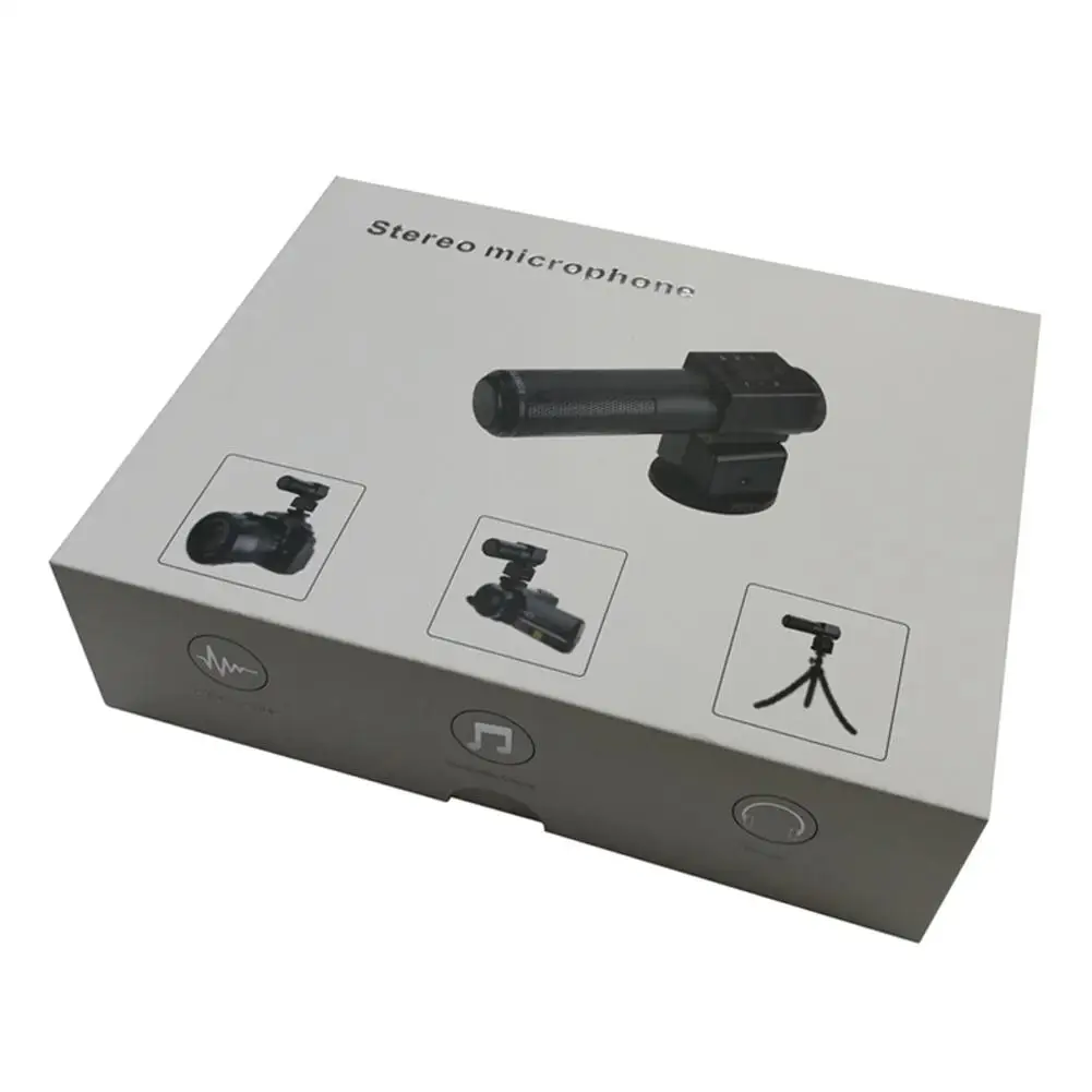 

Camera and Video Microphone Professional Studio Digital Video Stereo Recording 3.5mm Microphones