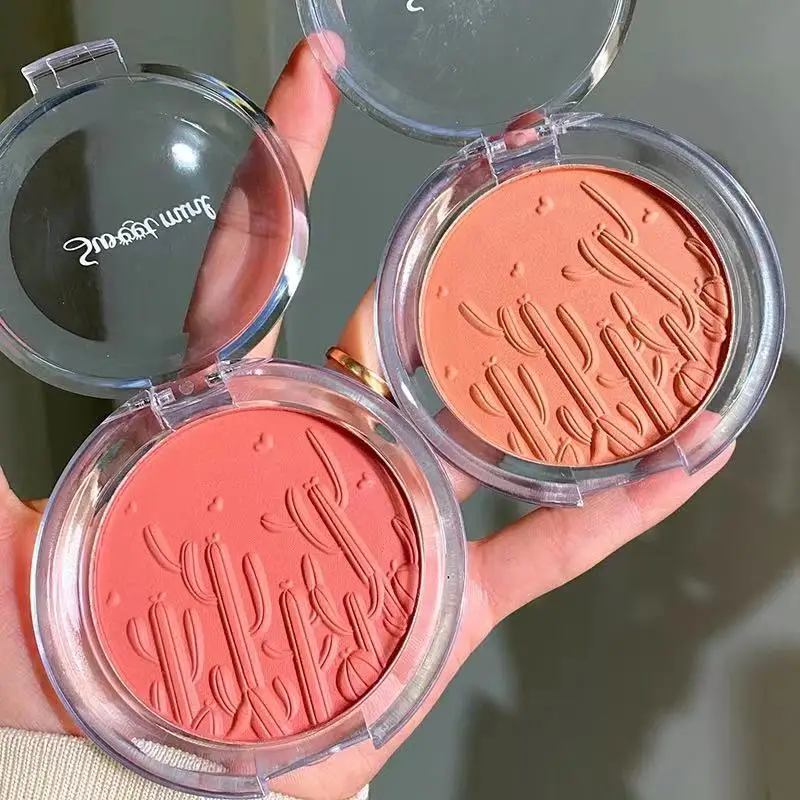 

Makeup Matte Cheek Blush Powder Palette Contour Shadow Natural Cheek Blusher Bronzer Highlighter Face Blusher Palette Cosmetic