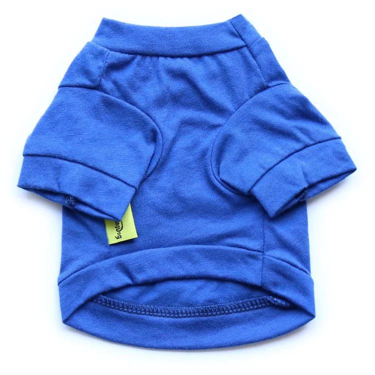 Одежда для собак футболка с принтом крыльев хлопковая весна-осень маленьких и