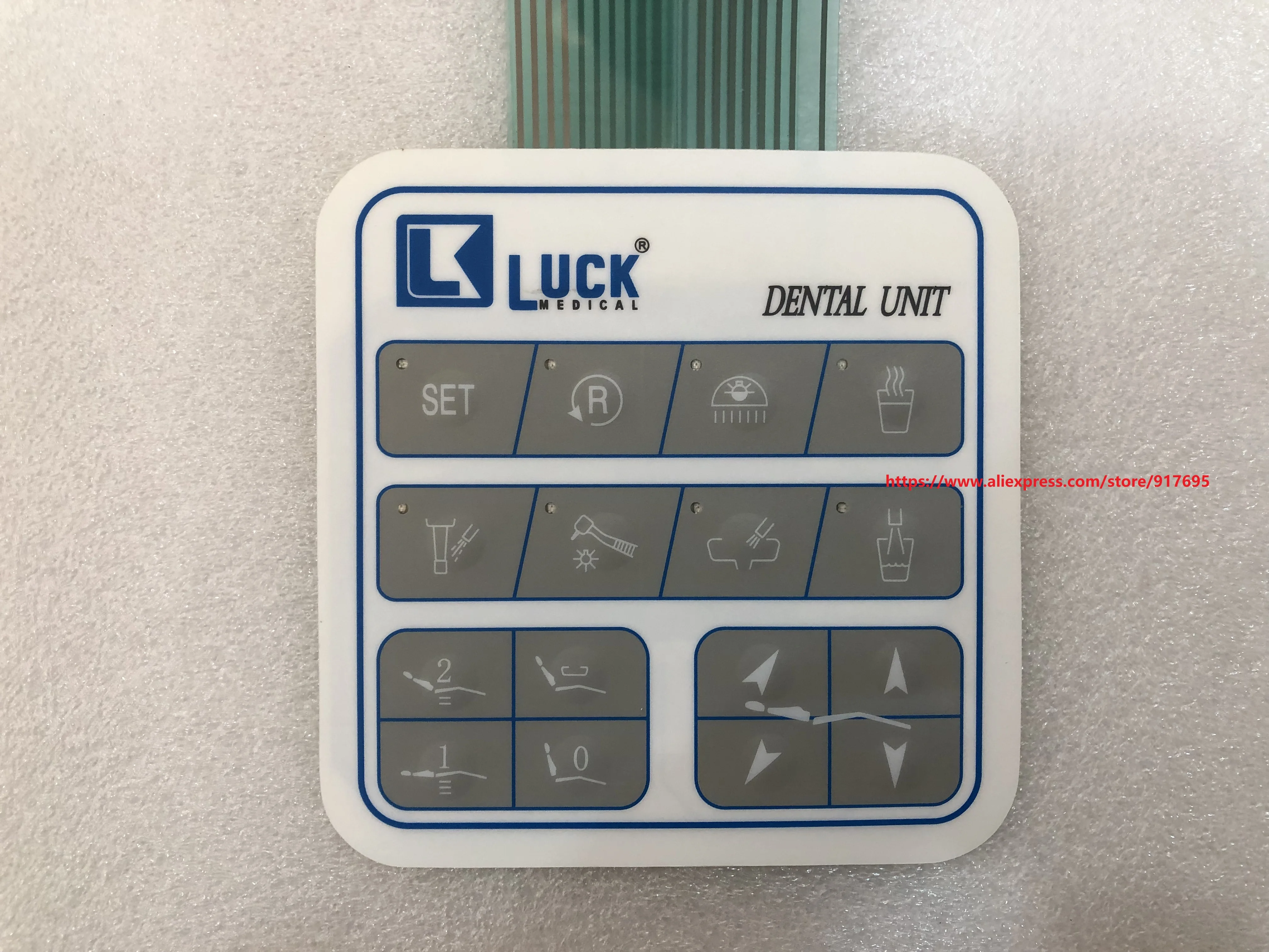 Стоматологическое кресло LUCK-I &amp LUCK-II Используйте основную панель управления |