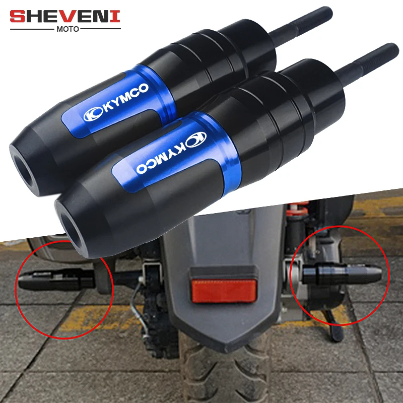 Для KYMCO DownTown 350 300i Xciting 250 400 CK250T 300 CK300T мотоциклетные CNC рамки Краш колодки выхлопных