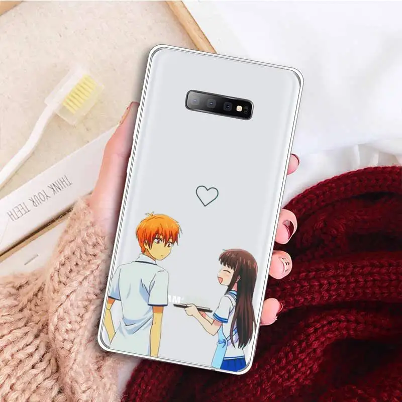 

Anime Fruits Basket Phone Case Transparent For Samsung Galaxy A 71 21s S note 8 9 10 plus 20 ultra