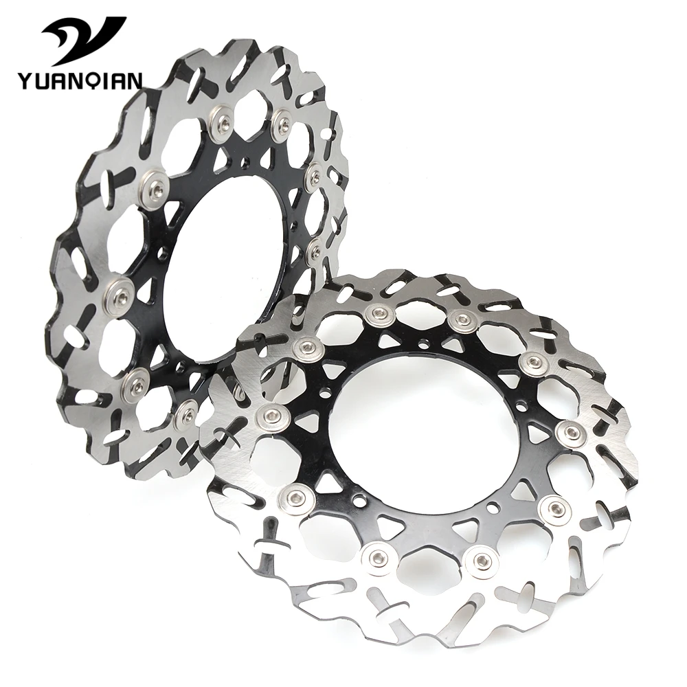 Передний плавающий тормозной диск ротор и кронштейн из нержавеющей стали для