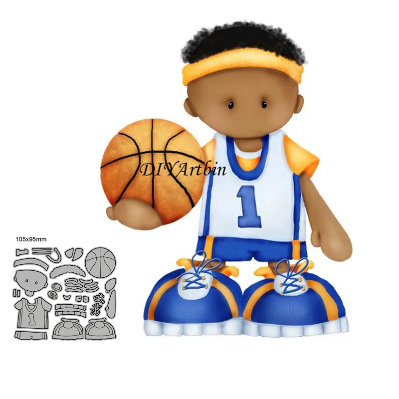 Металлические Вырубные штампы для баскетбола металлические скрапбукинга