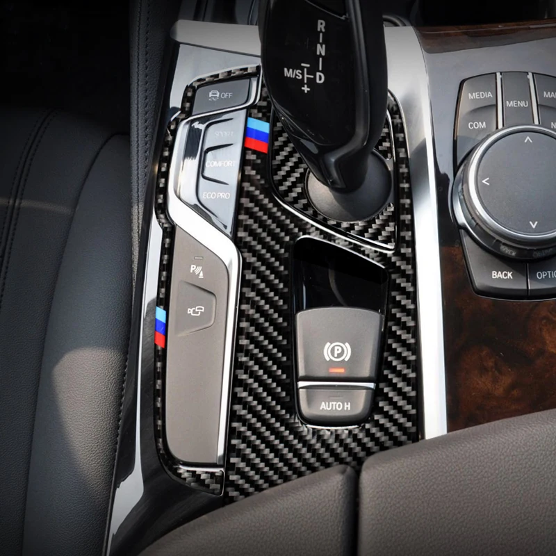 Углеродное волокно для BMW 5 серии 6GT G30 G32 внутренняя коробка переключения передач