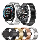Для Samsung galaxy watch 3 45 мм ремешком и металлическими вставками, цвета: черный ремешок для часов спортивный браслет 22 мм шестерни S3 ремешок для наручных часов для galaxy Watch 46 мм